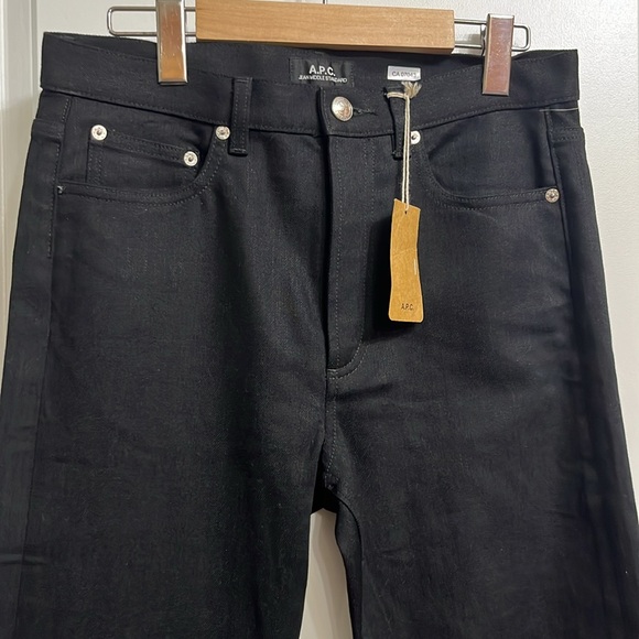 A.P.C Jean Middle Standard Noir 28 - Picture 6 of 14